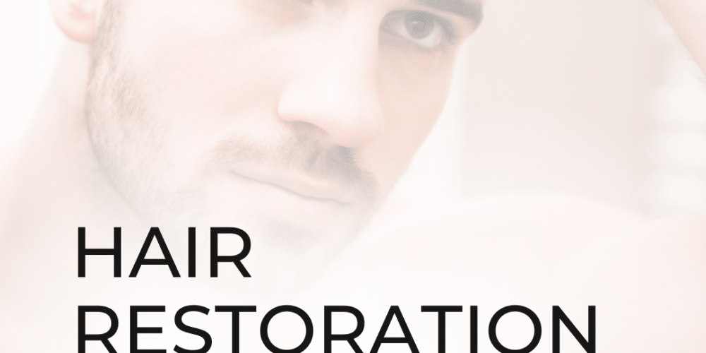Men Hair Restoration With PRP