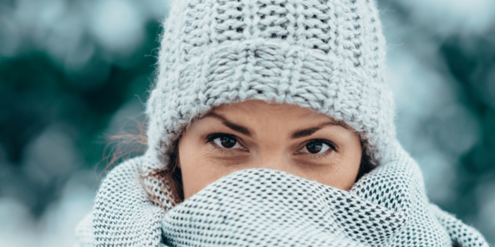 Woman In Cold Weather