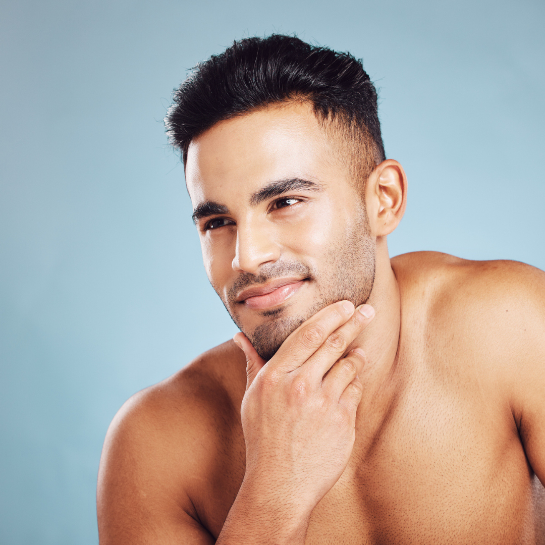 A face of a young guy